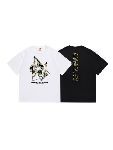 UNKIE Co-branded Triangle Graffiti Camo Print Tee 2 colors 29347619