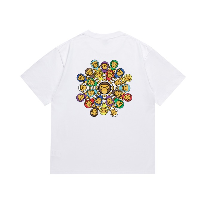 Circular Colorful Holding Hands Milo Print Tee 2 colors 29347637