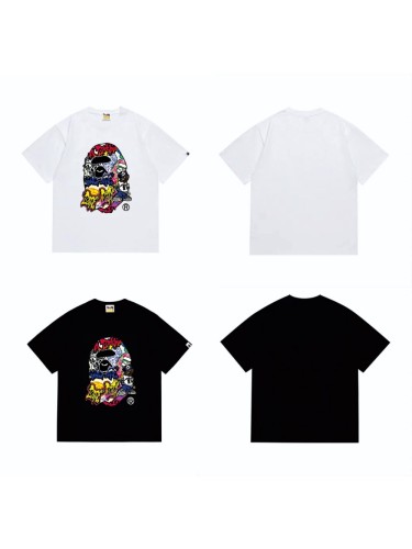 Street Toy Graffiti Cartoon Ape Print Tee 2 colors 29348047