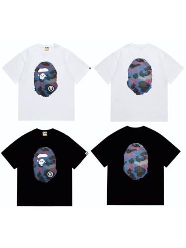 Grid Camo Ape Head Double Side Print Tee 2 colors 29348064