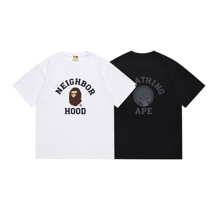 NH Co-branded Back Circular Skull Logo Print Tee 2 colors 29347617
