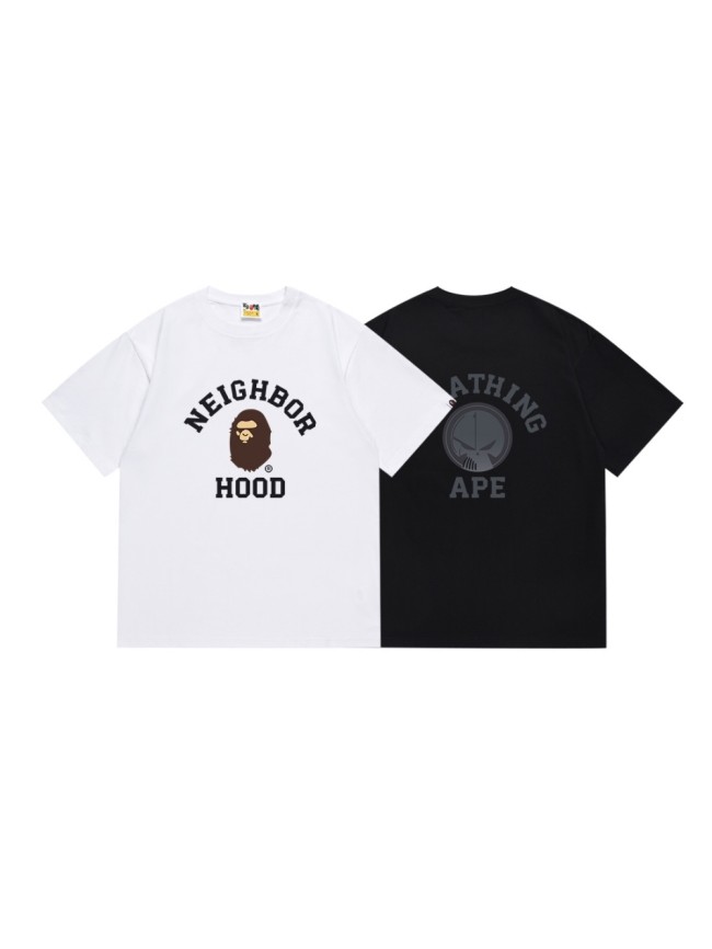 NH Co-branded Back Circular Skull Logo Print Tee 2 colors 29347617