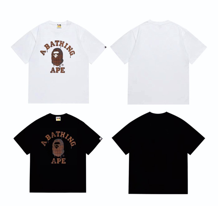 Melting Chocolate Ape Head Print Tee 2 colors 29348058