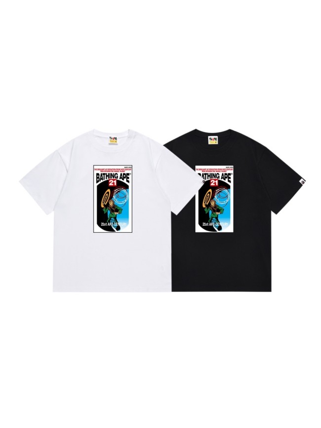 European And American Sci-Fi Comic Ape 21st Century Print Tee 2 colors 29348055