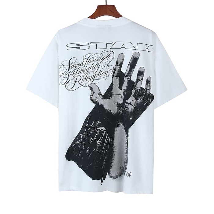 Thorn Crown Face Covered Jesus Print Tee 29348174