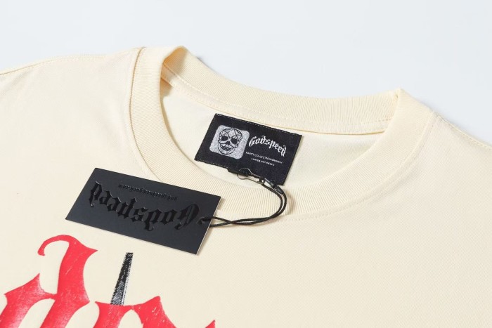 Rap Streetwear Front Gold Outline Gothic Font Helmeted Race Champion Trophy Formula Car Cracked Graphic T-Shirt 29349553