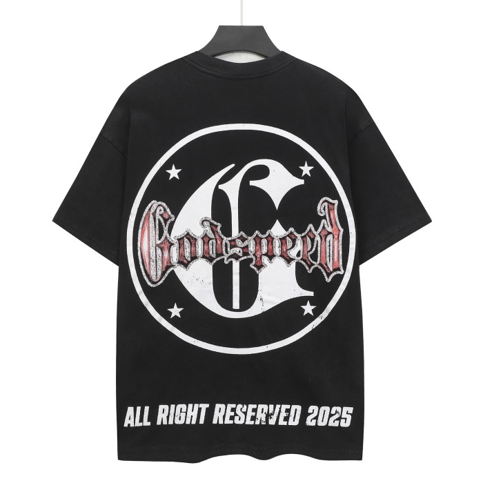 Streetwear Front Red White Crackle Gothic Script Hooded Skeleton Reading Newspaper Graffiti Wall Red Sports Car T-Shirt 2 colors 29353219