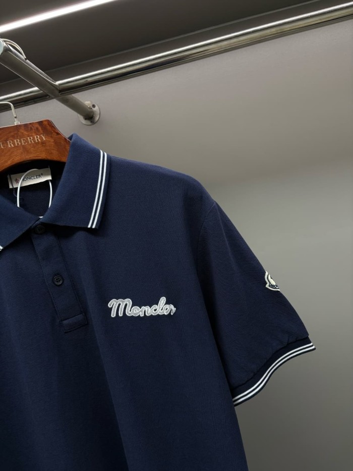 1:1 quality version Striped Collar Towel Embroidery Letter Sleeve Badge Polo Shirt 3 colors 29354669