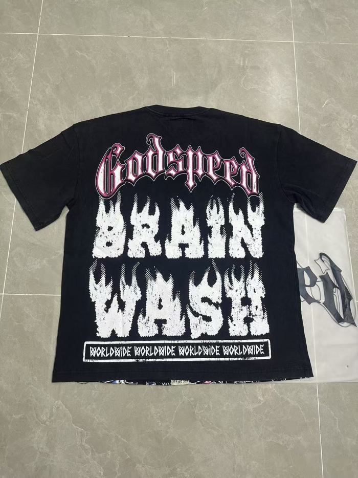 Mad Scientist Graphic Streetwear Front Lab Coat Skeleton Surgeon Human Brain Glass Beaker Floral Lab Gear Pink Outline Gothic Letter T-Shirt 2 colors 29354869