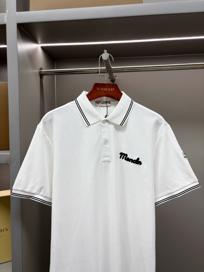 1:1 quality version Striped Collar Towel Embroidery Letter Sleeve Badge Polo Shirt 3 colors 29354669