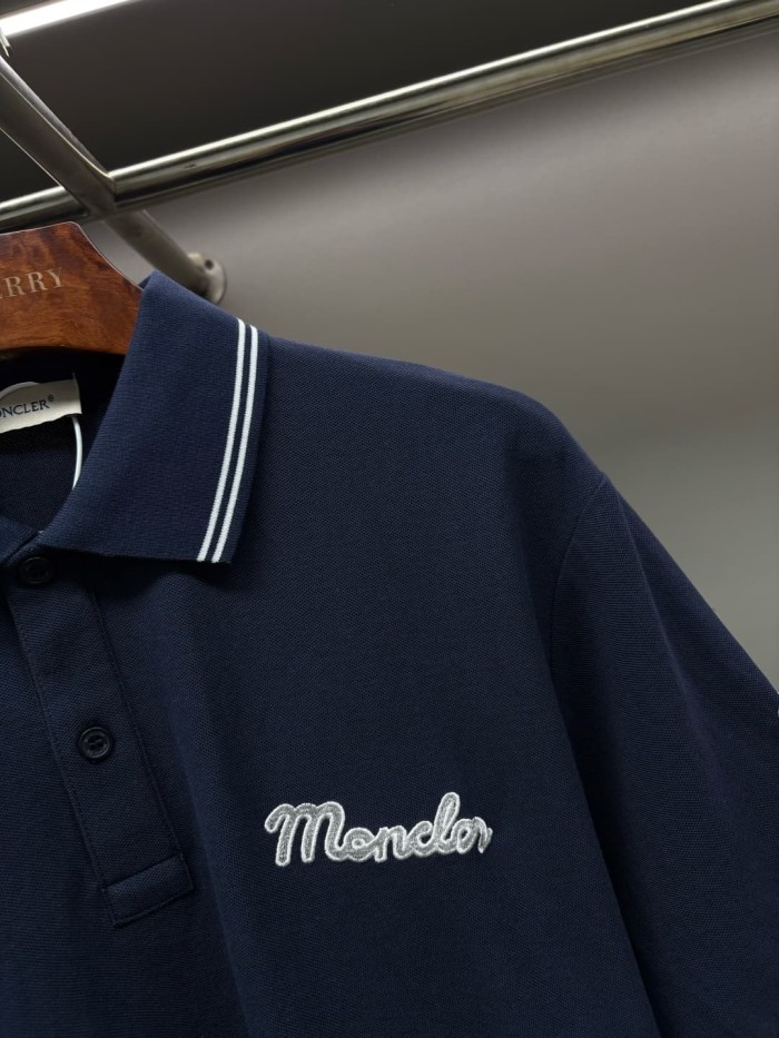 1:1 quality version Striped Collar Towel Embroidery Letter Sleeve Badge Polo Shirt 3 colors 29354669
