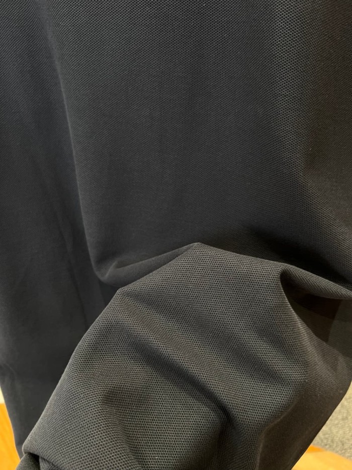 1:1 quality version White Border Black Letter Big M Logo Towel Embroidery Polo Shirt 2 colors 29354666