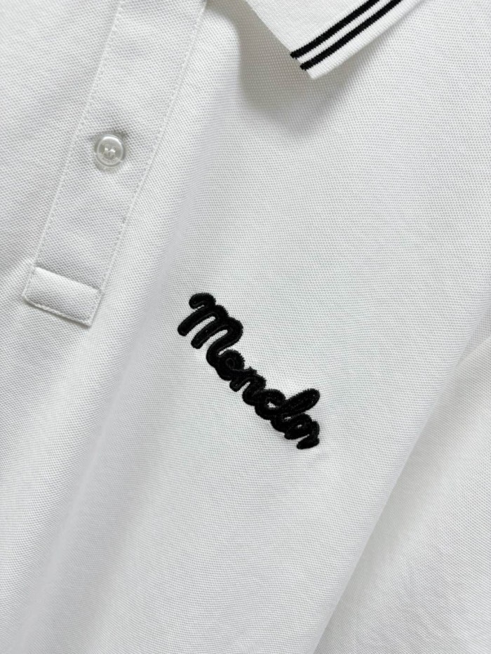 1:1 quality version Striped Collar Towel Embroidery Letter Sleeve Badge Polo Shirt 3 colors 29354669