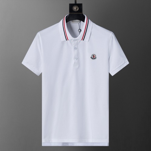 Jacquard Knit Turn Down Collar Logo Embroidered Polo Shirt 15 colors 29354655