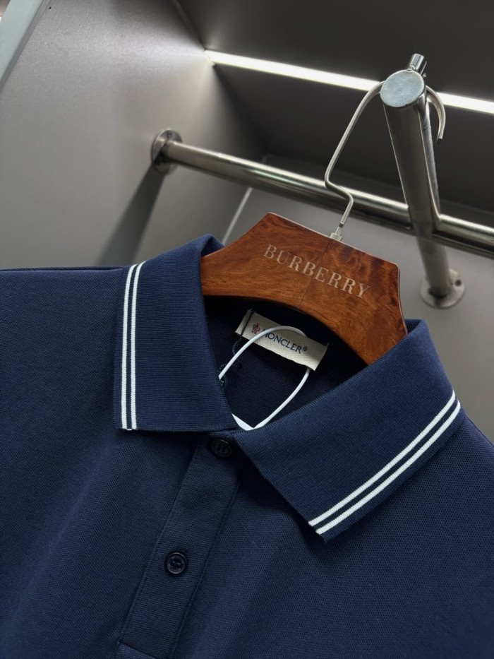 1:1 quality version Striped Collar Towel Embroidery Letter Sleeve Badge Polo Shirt 3 colors 29354669