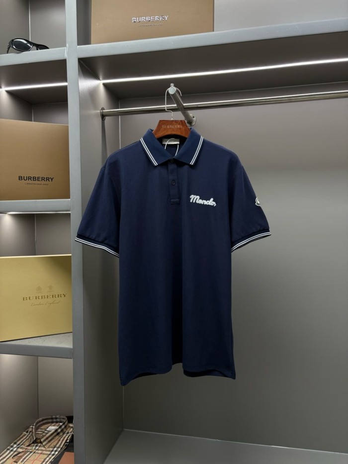 1:1 quality version Striped Collar Towel Embroidery Letter Sleeve Badge Polo Shirt 3 colors 29354669