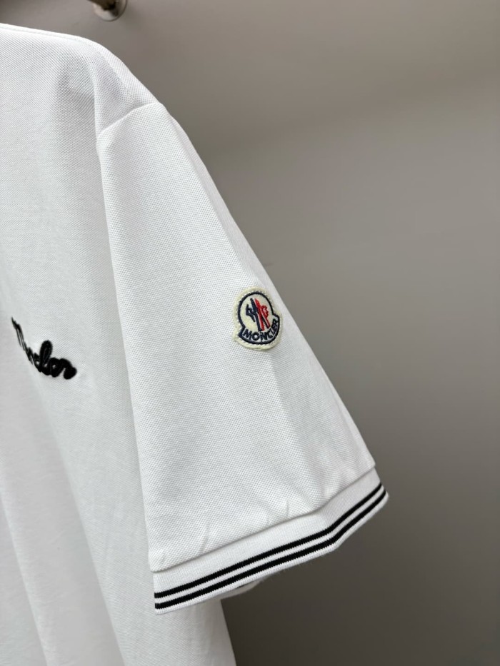 1:1 quality version Striped Collar Towel Embroidery Letter Sleeve Badge Polo Shirt 3 colors 29354669