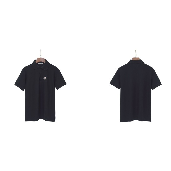 Chest Letter Embroidered Turn Down Collar Polo Shirt 16 colors 29354656