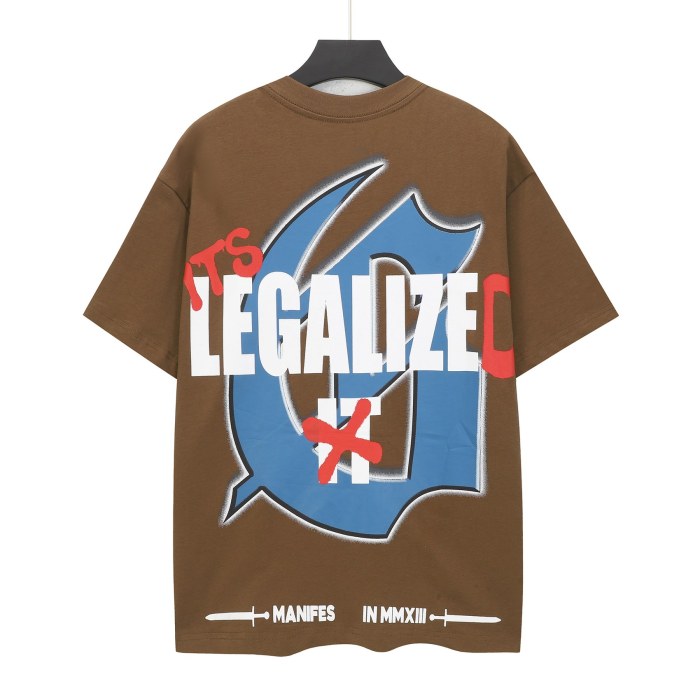 Herbal Farm Graphic Streetwear Front Hooded Skeleton Farmer Herbal Crop Field Grey Gothic Letter Print T-Shirt 3 colors 29354815