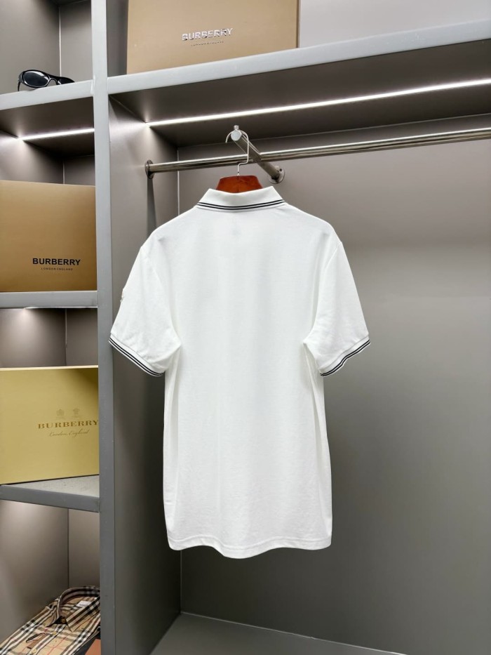 1:1 quality version Striped Collar Towel Embroidery Letter Sleeve Badge Polo Shirt 3 colors 29354669