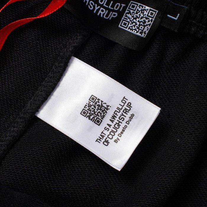 Two-Tone Yellow Pink Letter Number Print Elastic Drawstring Loose Cotton Sweat Shorts 29356460