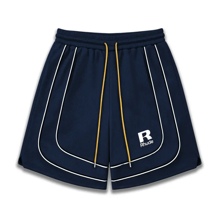 Mesh Piping Baggy Track Shorts 3 colors 29357942
