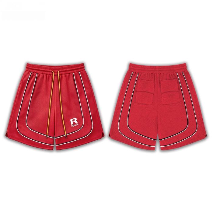 Mesh Piping Baggy Track Shorts 3 colors 29357942