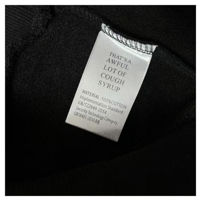 Chest Two Tone Gradient Block Slogan Print Back Oversized Vertical Stack Contrast Letter Fleece Lined For Autumn & Winter Hoodie 29357857