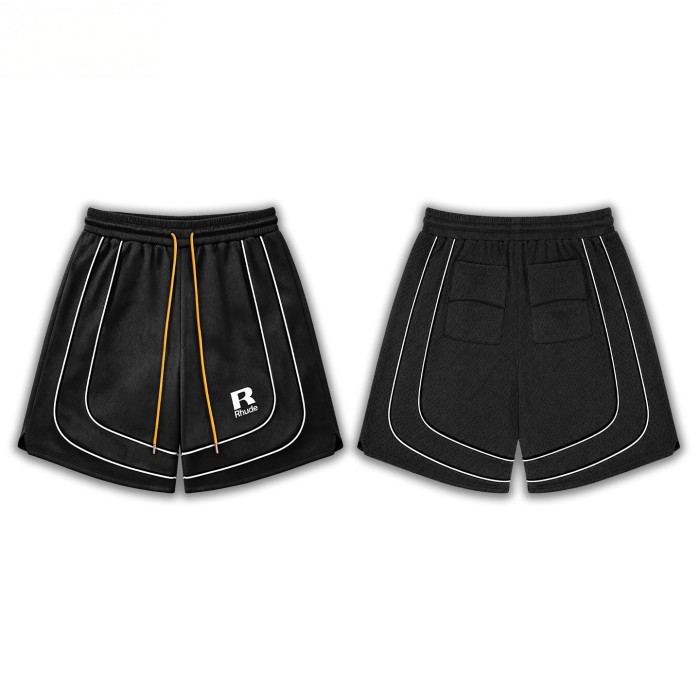 Mesh Piping Baggy Track Shorts 3 colors 29357942