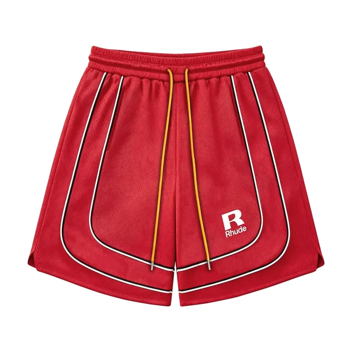 Mesh Piping Baggy Track Shorts 3 colors 29357942