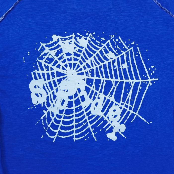 [Big & Tall for weights up to 220 lbs]1:1 quality version Spider Web Print and Visible Stitching Tee 2 colors 29359001