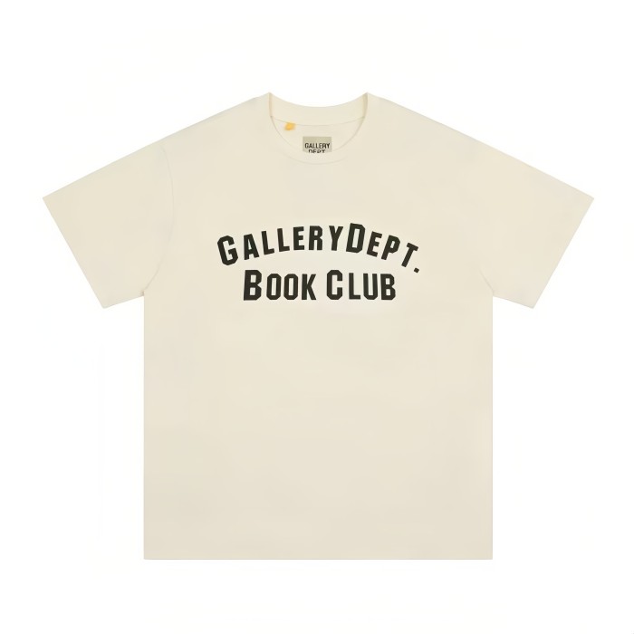 Vintage Minimal Streetwear Front Arch Black Block Letter Slogan Print Oversized Crew Neck Cotton Tee 29358813