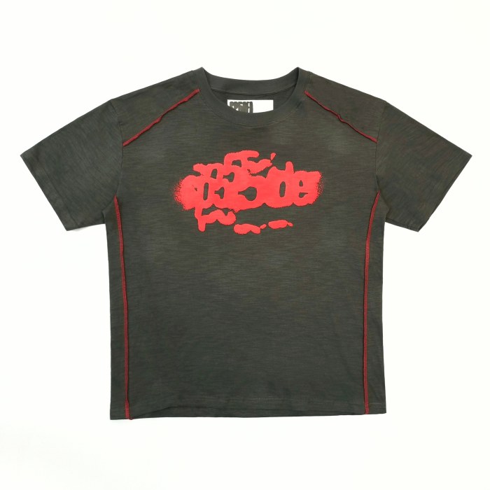 [Big & Tall for weights up to 220 lbs]1:1 quality version Spider Web Print and Visible Stitching Tee 2 colors 29359001