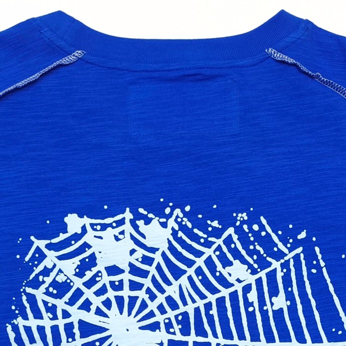 [Big & Tall for weights up to 220 lbs]1:1 quality version Spider Web Print and Visible Stitching Tee 2 colors 29359001