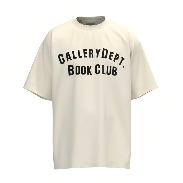 Vintage Minimal Streetwear Front Arch Black Block Letter Slogan Print Oversized Crew Neck Cotton Tee 29358813