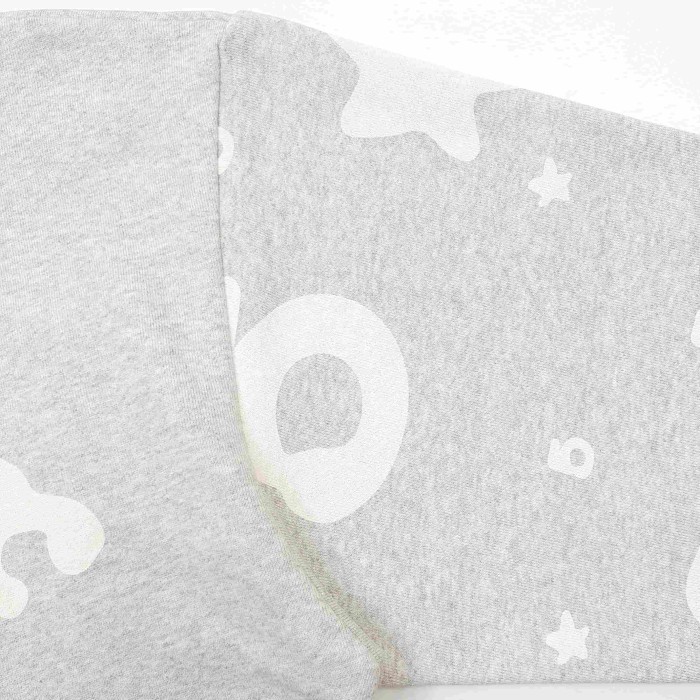 [Big & Tall for weights up to 220 lbs]1:1 quality version High Street Heather Gray Curved Letter Star All Over Print Hoodie & Pants Set 29368154