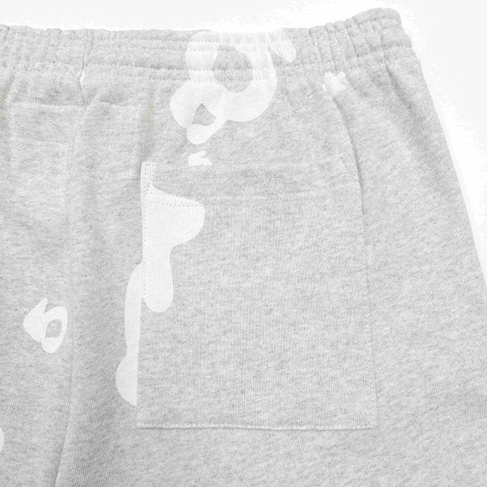 [Big & Tall for weights up to 220 lbs]1:1 quality version High Street Heather Gray Curved Letter Star All Over Print Hoodie & Pants Set 29368154