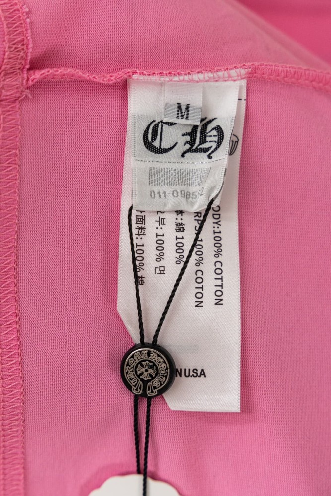 1:1 quality version Gothic Scroll Embroidery Sleeve Small Logo Back Big Banner Letter Graphic Bottom Tiny Scroll T-shirt 2 colors 29367283