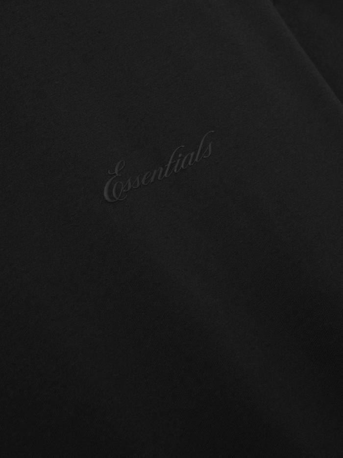 [Big & Tall for weights up to 220 lbs]1:1 quality version Streetwear Script Letter Print Crew Neck T-shirt 2 colors 29368214