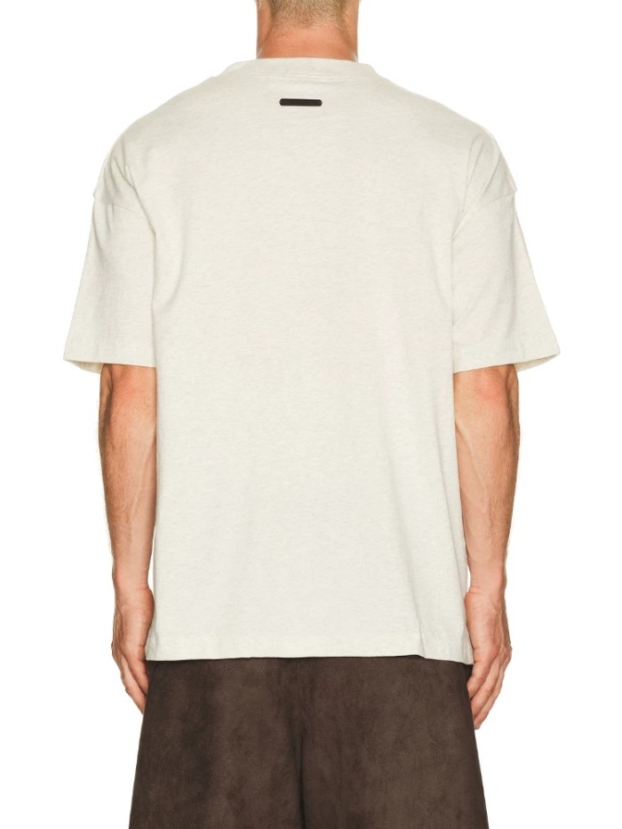 [Big & Tall for weights up to 220 lbs]1:1 quality version Streetwear Script Letter Print Crew Neck T-shirt 2 colors 29368214