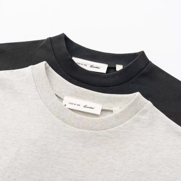[Big & Tall for weights up to 220 lbs]1:1 quality version Streetwear Script Letter Print Crew Neck T-shirt 2 colors 29368214