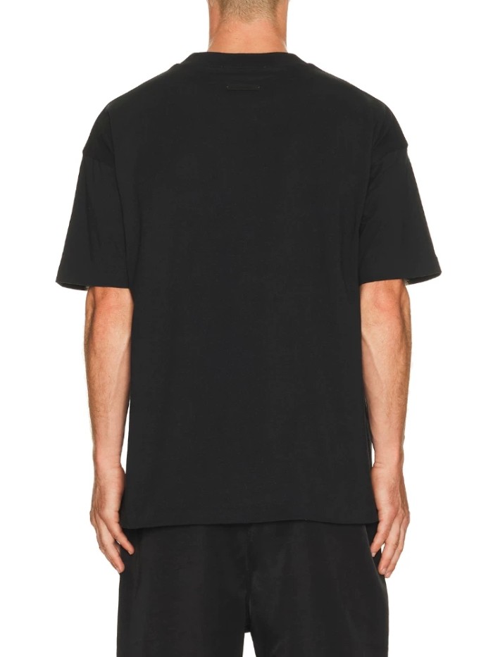 [Big & Tall for weights up to 220 lbs]1:1 quality version Streetwear Script Letter Print Crew Neck T-shirt 2 colors 29368214