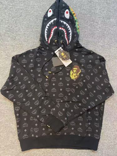 MCM Lunar Dragon Year Limited Subtle Monogram Golden Dragon Ape Head Embroidered Shark Hoodie 29368299