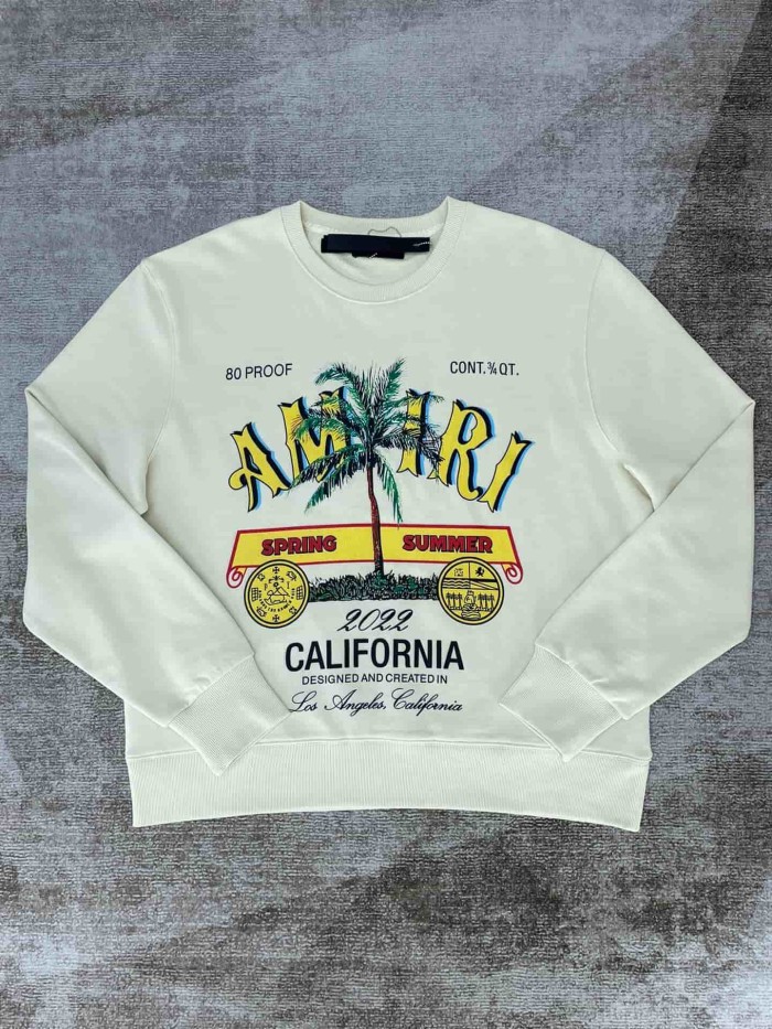 [50% Off]1:1 quality version Coconut coconut letter round neck pull-over 3 colors 19066390