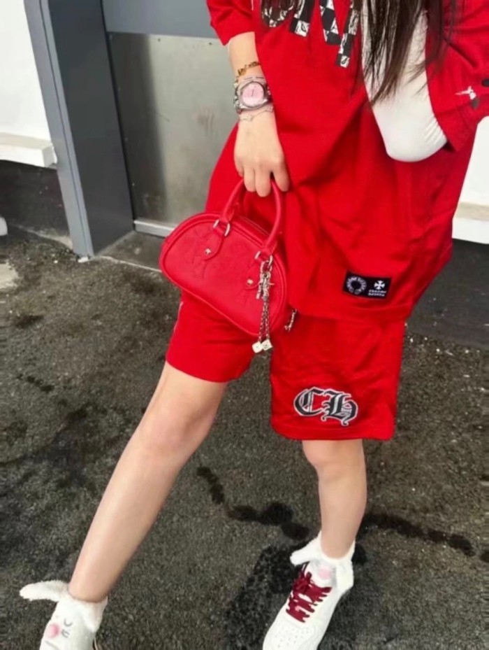1:1 quality version Hip Hop Number Graphic Double Sided Print Oversized V Neck Mesh  Hockey Jersey T-Shirt &  Shorts Set 5 colors 29370259