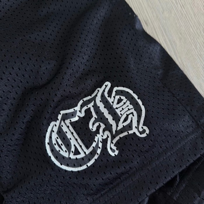 1:1 quality version Hip Hop Number Graphic Double Sided Print Oversized V Neck Mesh  Hockey Jersey T-Shirt &  Shorts Set 5 colors 29370259