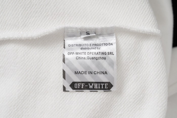 [50% Off]Dissolving Drop Crew Neck Sweatshirt Black and White 19492103