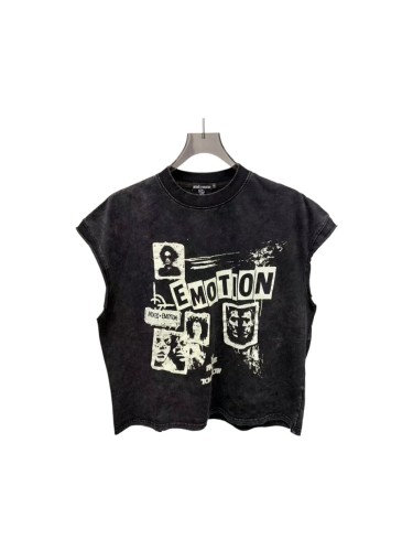 Ruins Style Collage Portrait Poster Print Tank Tops 29370429