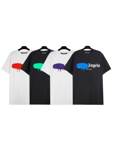 [50% Off]Multicolor inkjet letter tee 19301527