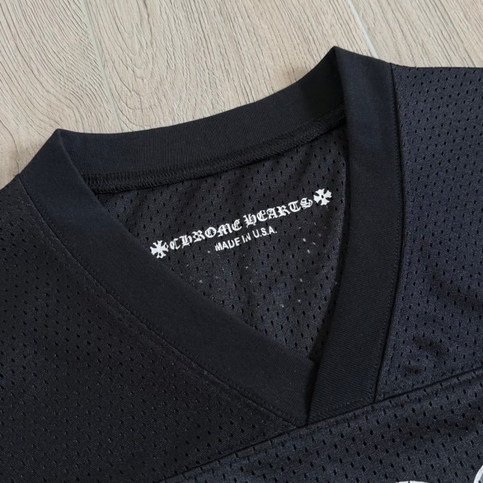 1:1 quality version Hip Hop Number Graphic Double Sided Print Oversized V Neck Mesh  Hockey Jersey T-Shirt &  Shorts Set 5 colors 29370259
